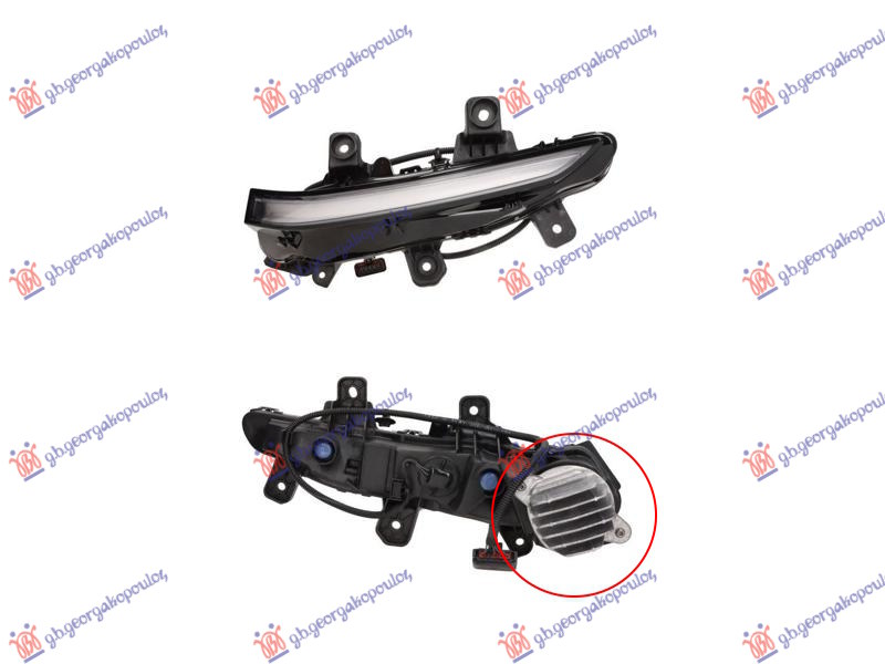 Front Fog Light Aftermarket 633205301