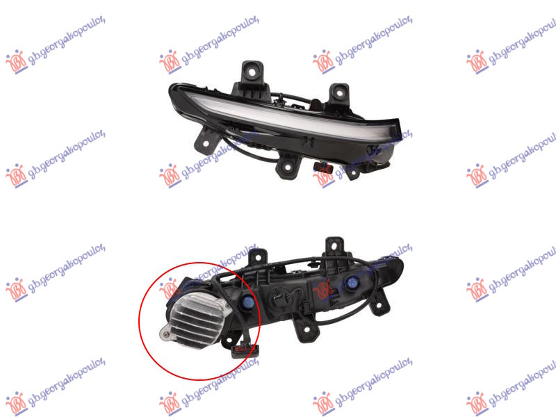 Front Fog Light Aftermarket 633205302