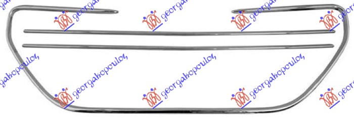 Frame, radiator grille Aftermarket 632004545