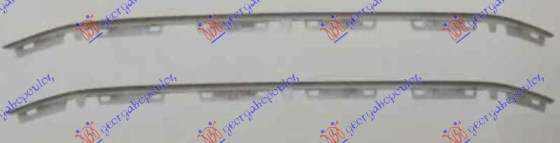 Trim/Protection Strip Set, radia Aftermarket 632006700