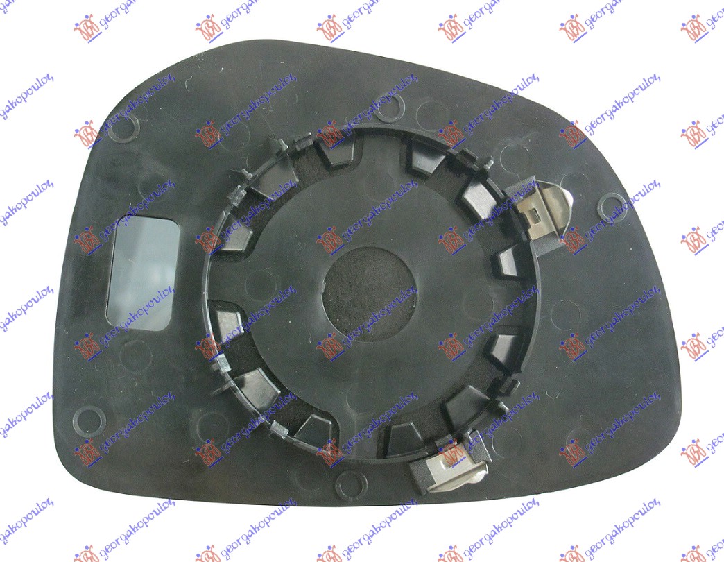 Mirror Glass, exterior mirror Aftermarket 632007611