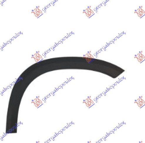 Trim/Protection Strip, wing Aftermarket 633106521