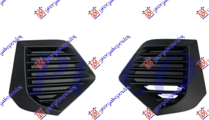 Ventilation Grille, bumper Aftermarket 633204810