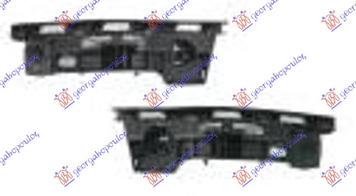 Mounting Bracket, bumper Aftermarket 635004250