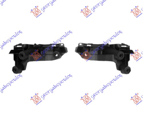 Mounting Bracket, bumper Aftermarket 636004305