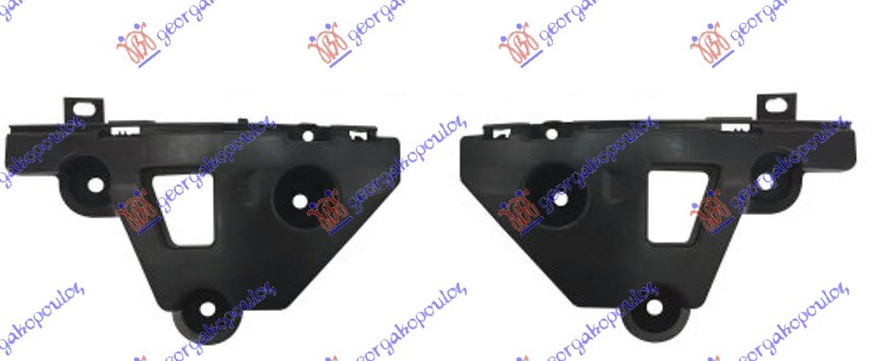 Mounting Bracket, bumper Aftermarket 636004310