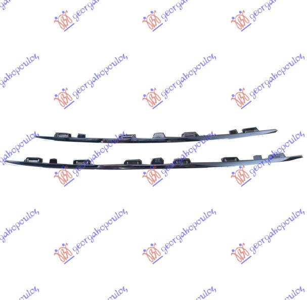 Trim/Protection Strip, bumper Aftermarket 636004650