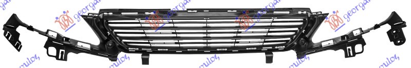 KÜHLERGRILL +L F LEISTE SCHWARZ  Aftermarket 636004800
