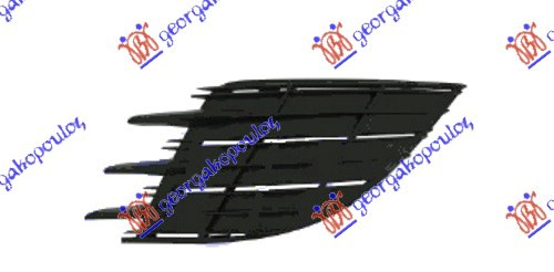 Ventilation Grille, bumper Aftermarket 636004814