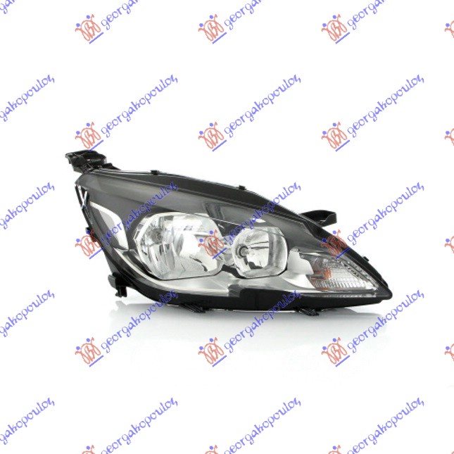 SCHEINW R H7/HB3 +LWR +MOT CHROM Aftermarket 636005131