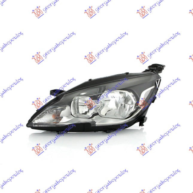 SCHEINW L H7/HB3 +LWR +MOT CHROM Aftermarket 636005132