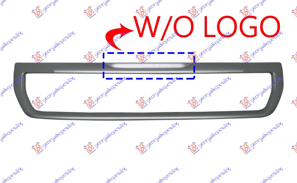 Radiator Grille Aftermarket 638004665