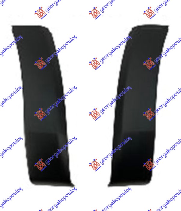 Trim/Protection Strip Set, bumpe Aftermarket 638206550