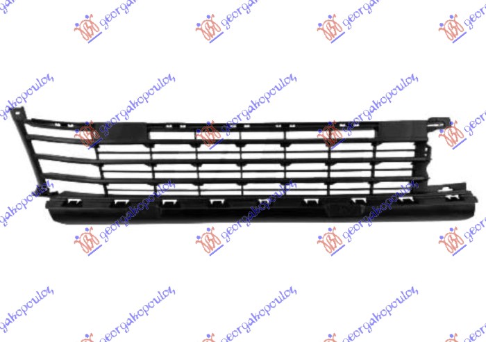 Ventilation Grille, bumper Aftermarket 639004800
