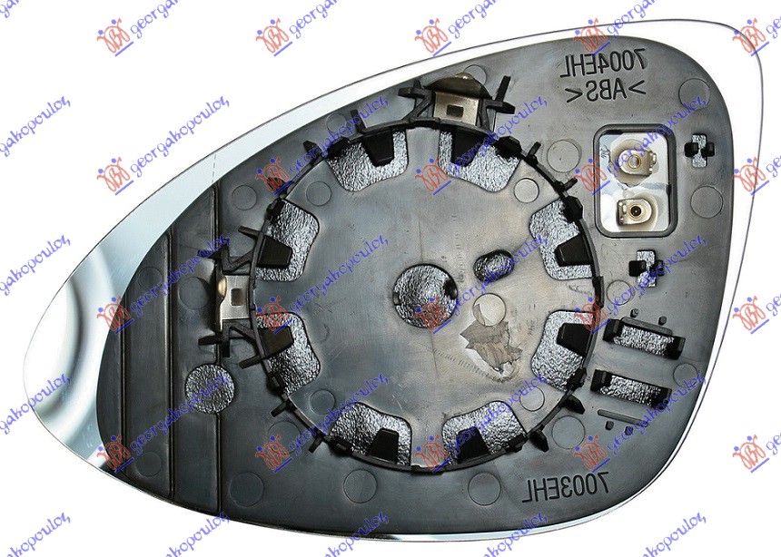 Mirror Glass, exterior mirror Aftermarket 650007601