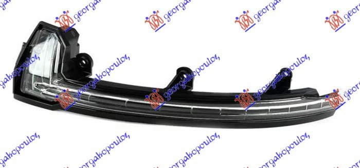ΦΛΑΣ ΠΛΑΙΝΟ ΚΑΘΡΕΦΤΗ LED ΑΡΙΣΤΕΡΑ για PORSCHE CAYENNE 2015-2018 (9YA)