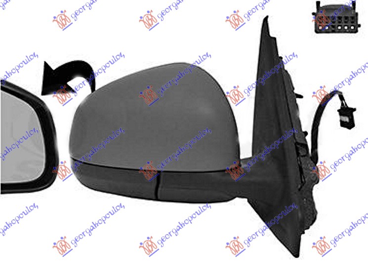 Exterior Mirror Aftermarket 668107503