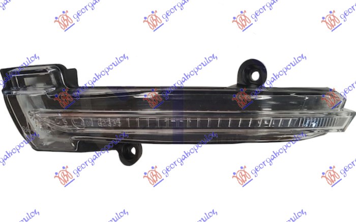 ΦΛΑΣ ΠΛΑΙΝΟ ΚΑΘΡΕΦΤΗ LED για RENAULT CLIO 19-