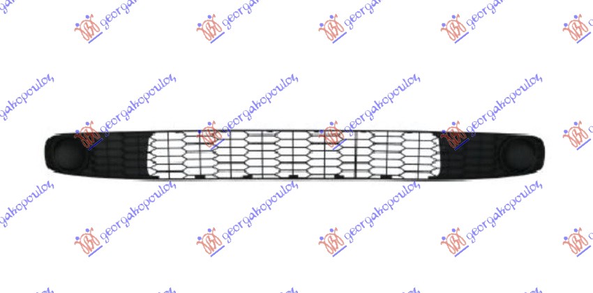 Ventilation Grille, bumper Aftermarket 675504800