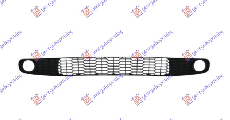 Ventilation Grille, bumper Aftermarket 675504810