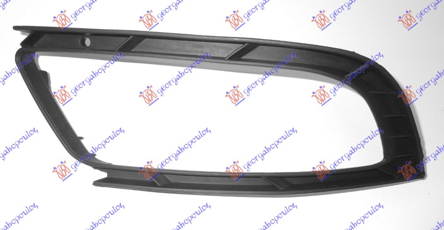 ΠΛΑΙΣΙΟ ΠΡΟΒΟΛΕΑ ΜΑΥΡΟ για SKODA SUPERB 13-15