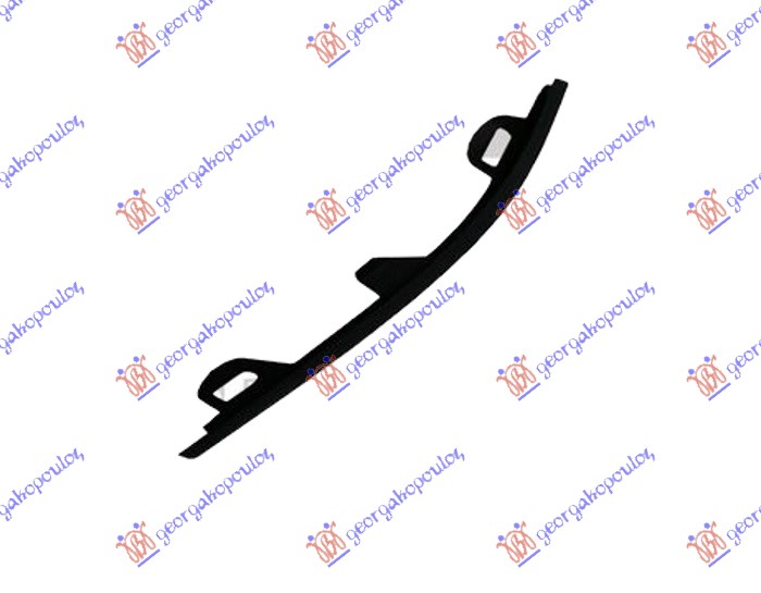 Trim/Protection Strip, bumper Aftermarket 745204012