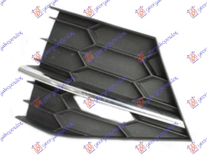 Ventilation Grille, bumper Aftermarket 745204802