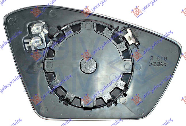 Mirror Glass, exterior mirror Aftermarket 745207602