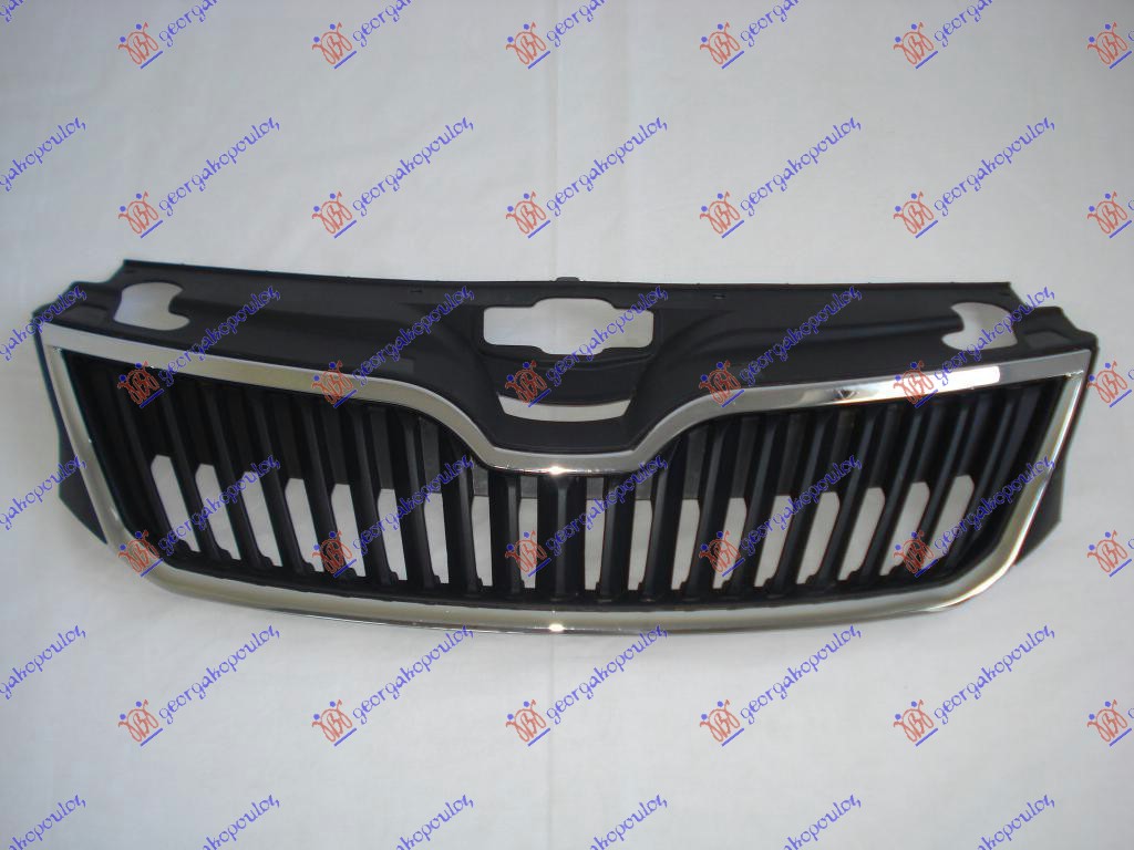 ΜΑΣΚΑ ΜΕ ΧΡΩΜΙΟ ΠΛΑΙΣΙΟ για SKODA RAPID 2012-2019 (NH3/NK3/NK6/NH1)