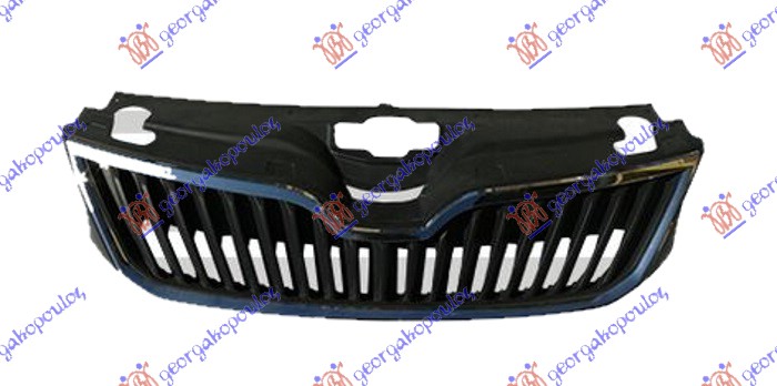 ΜΑΣΚΑ ΜΕ ΜΑΥΡΟ ΠΛΑΙΣΙΟ για SKODA RAPID 2012-2019 (NH3/NK3/NK6/NH1)