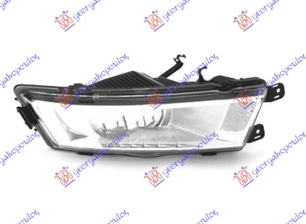 ΠΡΟΒΟΛΕΑΣ ΟΜΙΧΛΗΣ (E) (DEPO) ΔΕΞΙΑ για SKODA RAPID 2012-2019 (NH3/NK3/NK6/NH1)