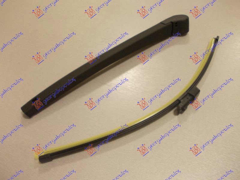 ΥΑΛΟΚΑΘΑΡΙΣΤΗΡΑΣ ΠΙΣΩ ΜΕ ΜΠΡΑΤΣΟ  410mm για SKODA RAPID 2012-2019 (NH3/NK3/NK6/NH1)