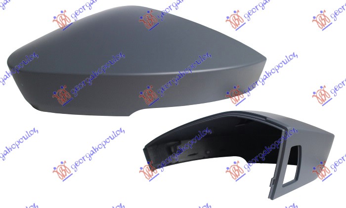 ΚΑΠΑΚΙ ΚΑΘΡΕΦΤΗ ΒΑΦΟΜΕΝΟ (ΜΕ SIDE ASSIST) ΑΡΙΣΤΕΡΑ για SKODA OCTAVIA 7 2020- (NX3/NN3/PV3/NX5/PV5)