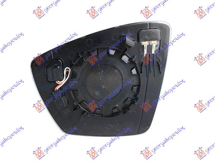 Mirror Glass, exterior mirror Aftermarket 754007621