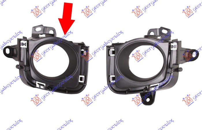 Ventilation Grille, bumper Aftermarket 820003991