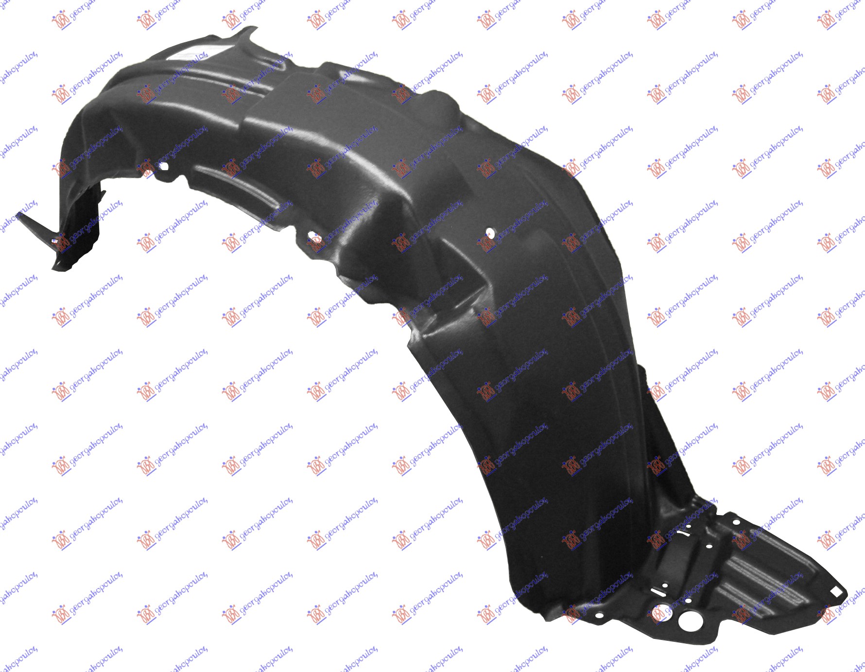 ΘΟΛΟΣ ΕΜΠΡΟΣ ΠΛΑΣΤΙΚΟΣ για TOYOTA YARIS 11-14