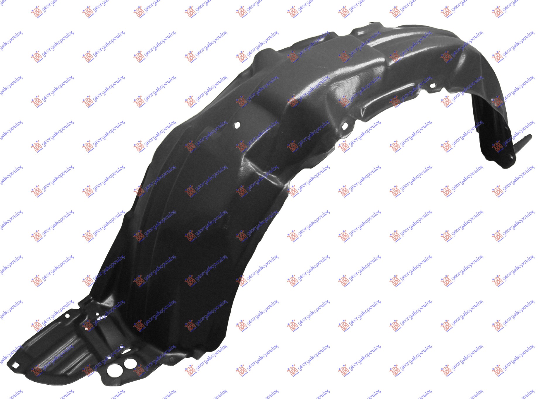 ΘΟΛΟΣ ΕΜΠΡΟΣ ΠΛΑΣΤΙΚΟΣ για TOYOTA YARIS 11-14