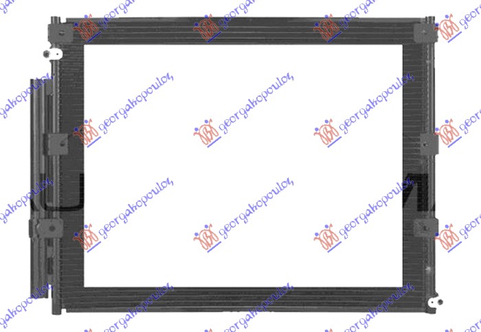 Condenser, air conditioning Aftermarket 824706400