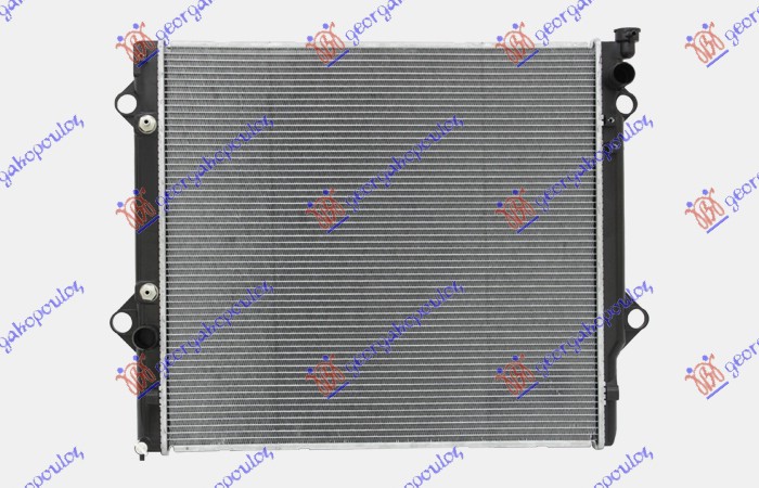ΨΥΓΕΙΟ 4.0 I V6 +/- A/C ΜΗΧΑΝΙΚΟ/ΑΥΤΟΜΑΤΟ (650x598x26) για TOYOTA LAND CRUISER PRADO 120 2002-2011 (J12)