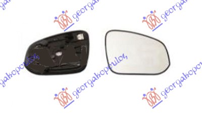 Mirror Glass, exterior mirror Aftermarket 832107601