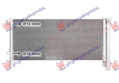 Condenser, air conditioning Aftermarket 832306415