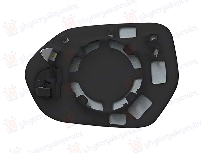 ΚΡΥΣΤΑΛΛΟ ΚΑΘΡΕΦΤΗ ΘΕΡΜΑΙΝ. (ME BLIS) (CONVEX GLASS) για MAZDA 2 HYBRID 22-