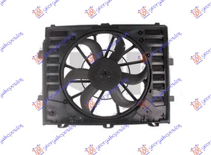 ΒΕΝΤΙΛΑΤΕΡ 3.0 TDi ΠΕΤΡΕΛΑΙΟ (520mm) για PORSCHE CAYENNE 10-15