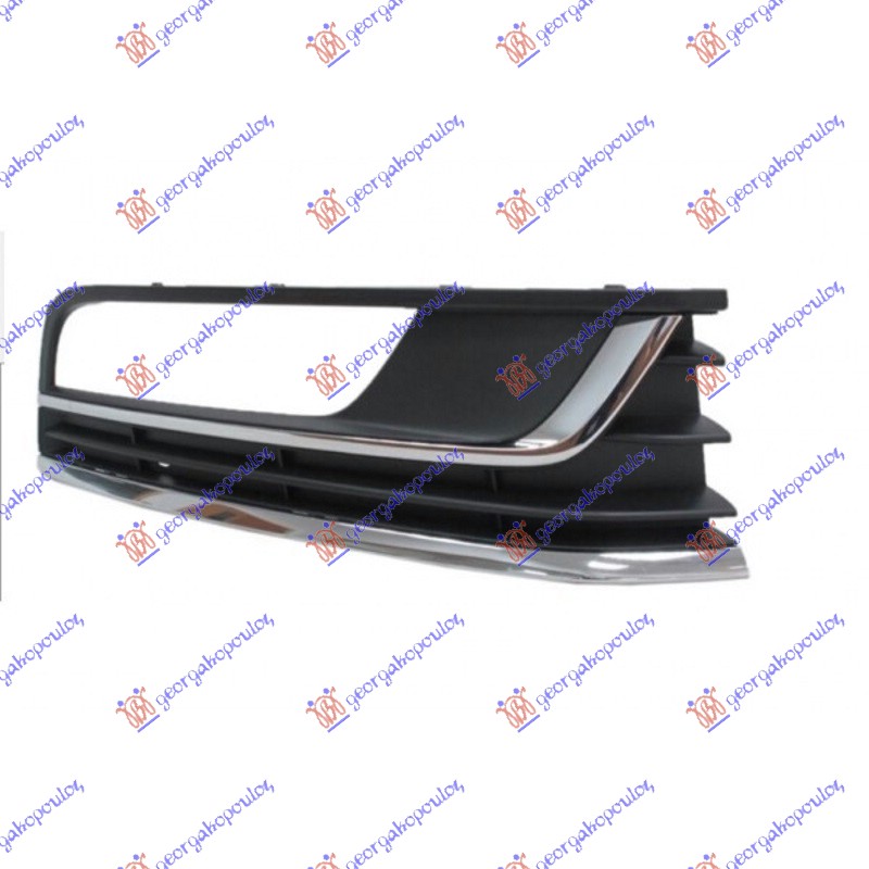 Ventilation Grille, bumper Aftermarket 884004806