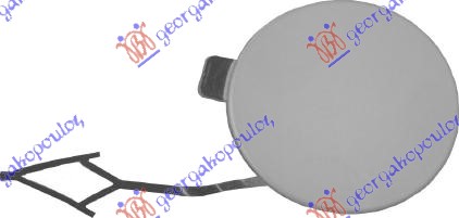 Flap, tow hook Aftermarket 885307830