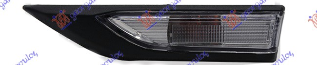 ΦΛΑΣ ΦΤΕΡΟΥ ΜΕ ΜΑΥΡΟ ΠΛΑΙΣΙΟ ΑΡΙΣΤΕΡΑ για VW CADDY 2015-2020 (SAB/SAJ)