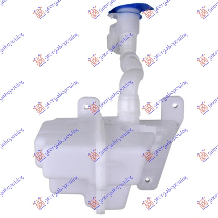 Washer Fluid Reservoir, window c Aftermarket 745108400