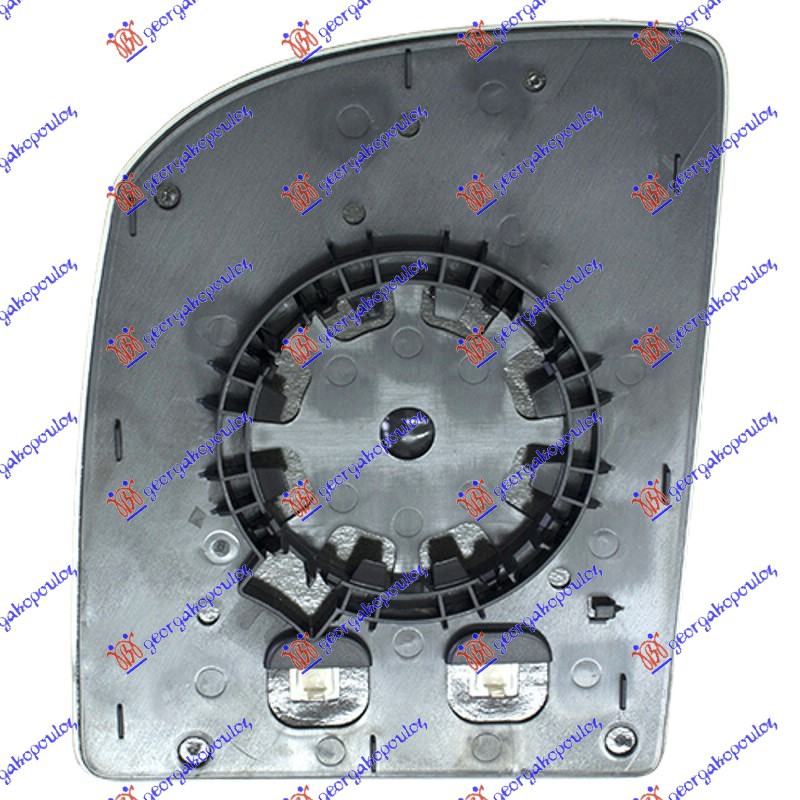 Mirror Glass, exterior mirror Aftermarket 895007601