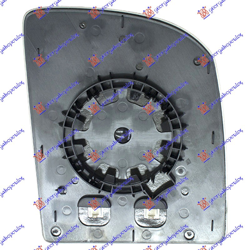 Mirror Glass, exterior mirror Aftermarket 895007602