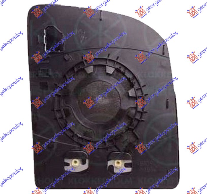 Mirror Glass, exterior mirror Aftermarket 895007611